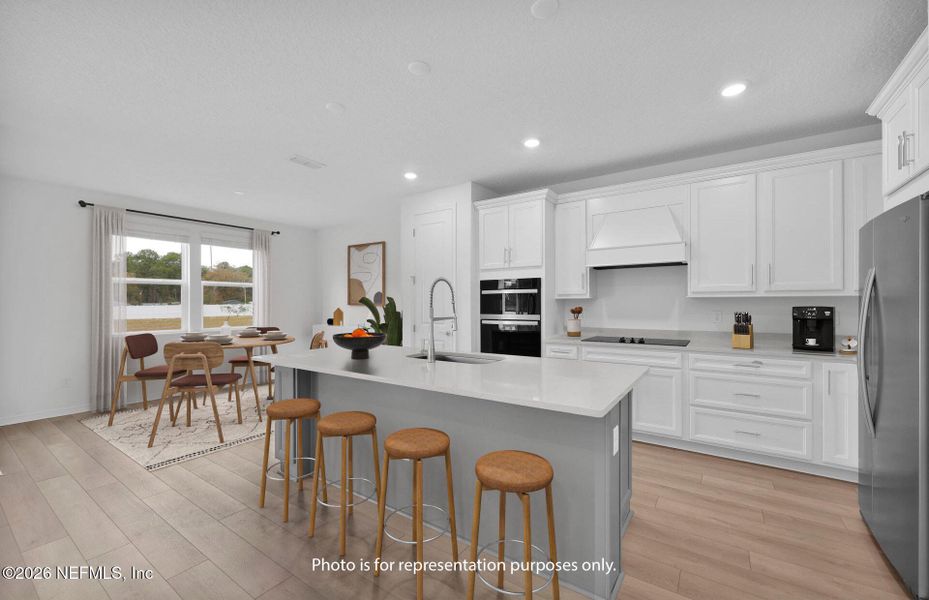 Furnished interior view inside a new home in Murray Farms, Middleburg (Image 7).