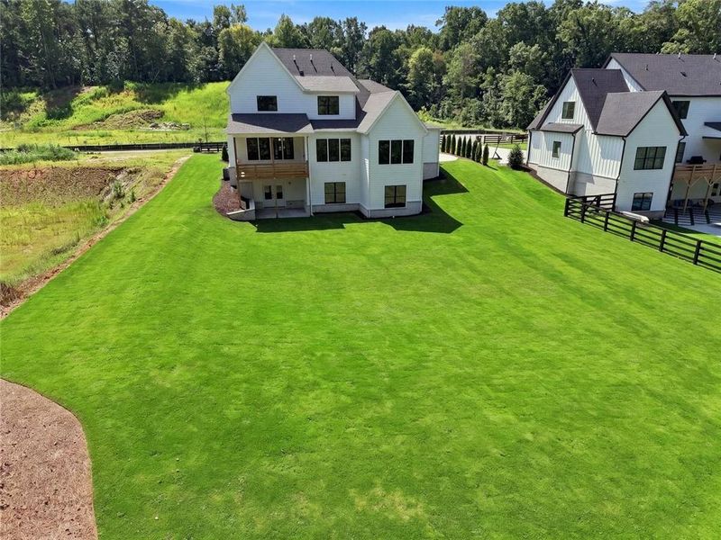 Exterior details and patio area of a home in , Canton (Image 3).