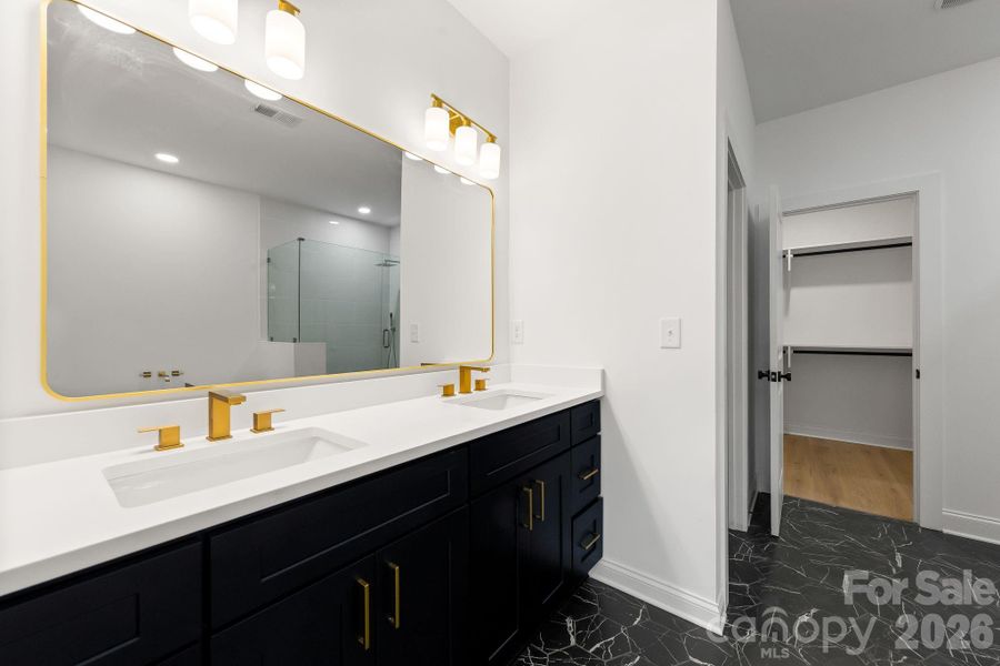 Furnished interior view inside a new home in , Charlotte (Image 16).