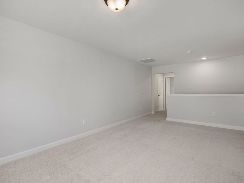Representative unfurnished interior of a home built from the The Birch II A by Davidson Homes LLC in Tobacco Road, Angier (Image 31). Representative unfurnished interior of a home built from the The Birch II A by Davidson Homes LLC in Tobacco Road, Angier (Image 31).