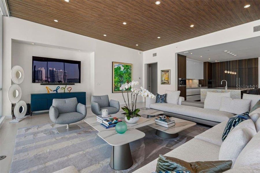 Furnished interior view inside a new home in , Sarasota (Image 7).