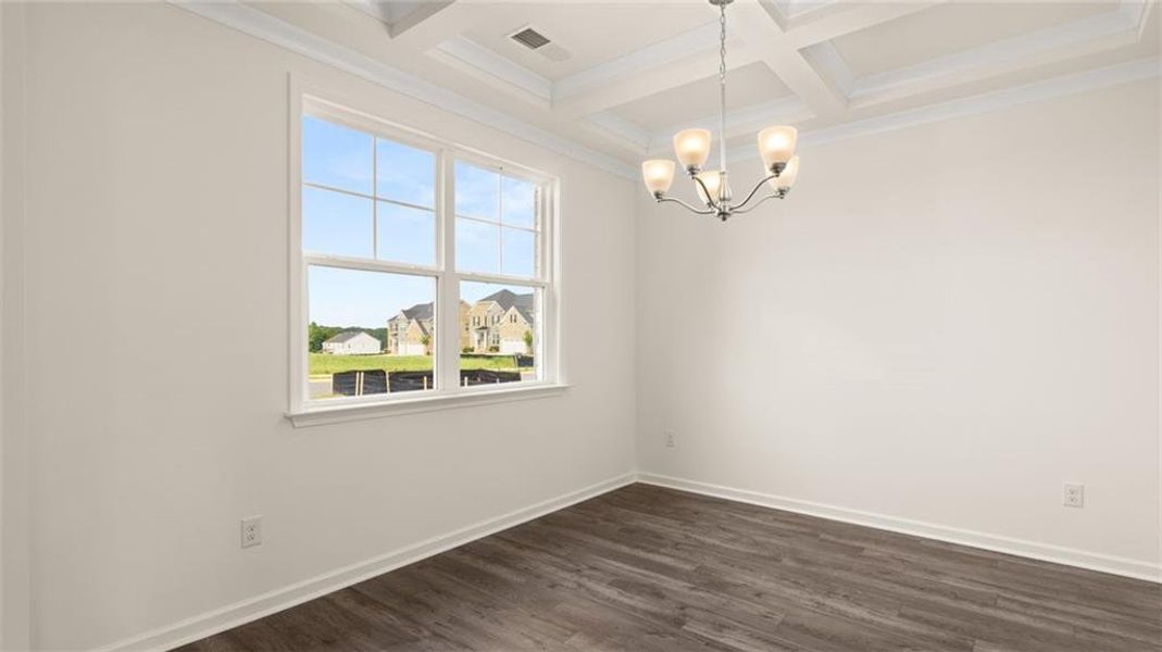 Spacious, unfurnished interior of a new home in Heritage Pointe, Senoia (Image 14). Spacious, unfurnished interior of a new home in Heritage Pointe, Senoia (Image 14).