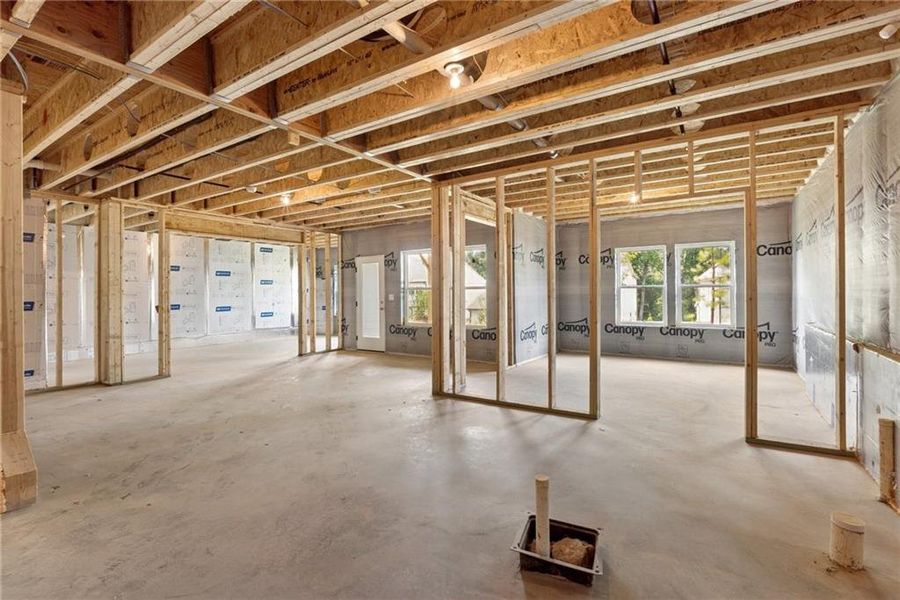 In-progress construction of a new home in Havencroft, Woodstock, GA (Image 24). In-progress construction of a new home in Havencroft, Woodstock, GA (Image 24).