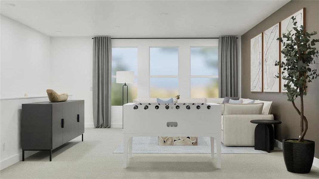 Furnished interior view inside a new home in , Pilot Point (Image 14).