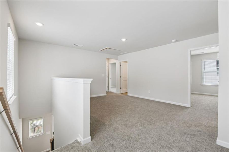 Spacious, unfurnished interior of a new home in Hawthorne Station, College Park (Image 35). Spacious, unfurnished interior of a new home in Hawthorne Station, College Park (Image 35).