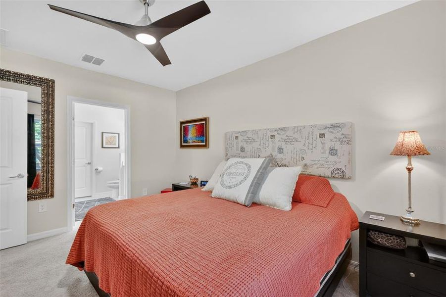 Furnished interior view inside a new home in Liberty Preserve, Leesburg (Image 33).