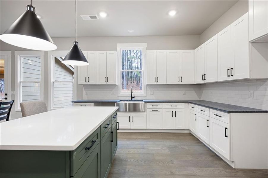 Furnished interior view inside a new home in , Canton (Image 17). Furnished interior view inside a new home in , Canton (Image 17).