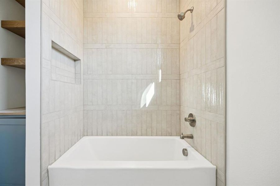 Close-up of interior finishes inside a home in , Dallas (Image 11).