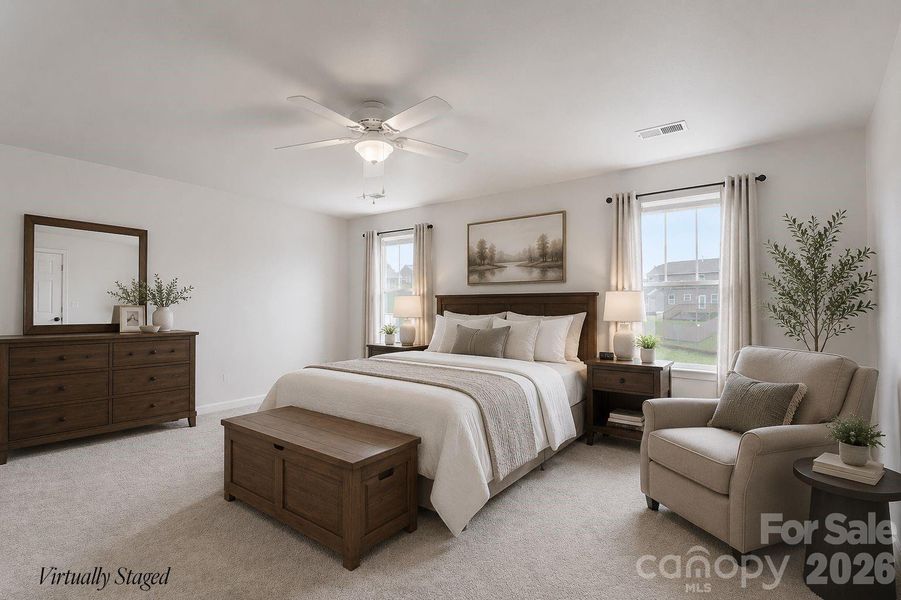 Furnished interior view inside a new home in , Waynesville (Image 13).