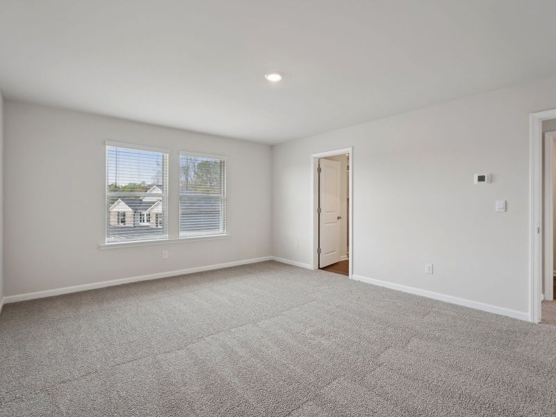 Spacious, unfurnished interior of a new home in Preserve at Mountain Creek, Pendergrass (Image 12).