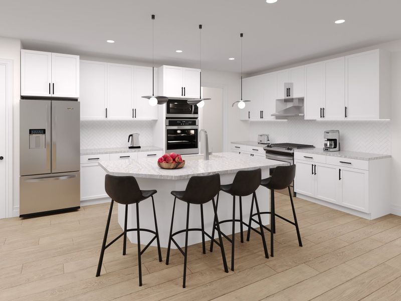 Representative furnished interior of a home built from the Ellison by Beazer Homes in Bethany Grove, Glendale (Image 6).