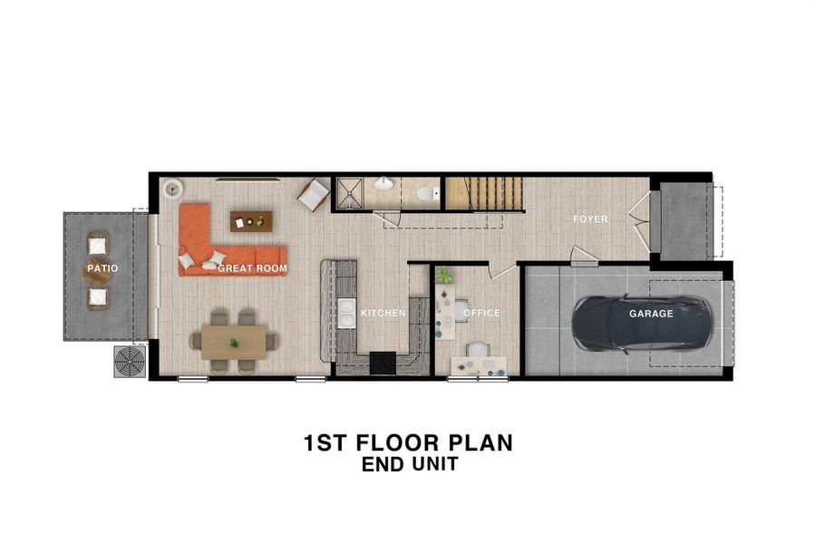 2D floor plan layout of this home in , Austin, TX (Image 7).
