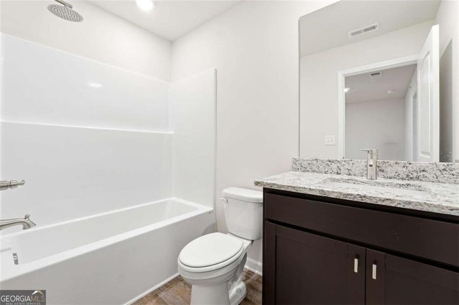 Furnished interior view inside a new home in Carolina, Palmetto (Image 12). Furnished interior view inside a new home in Carolina, Palmetto (Image 12).