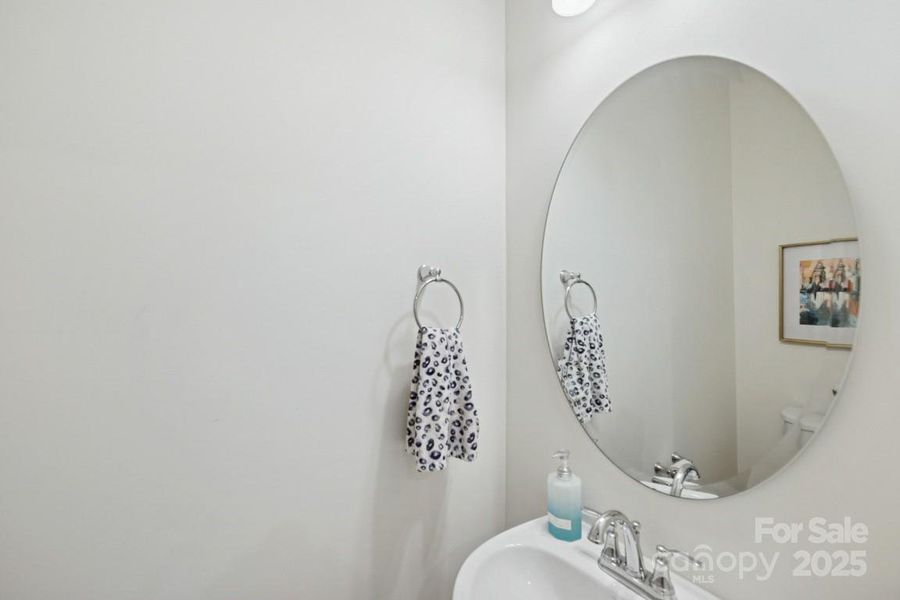 Powder Room off Living Room Powder Room off Living Room