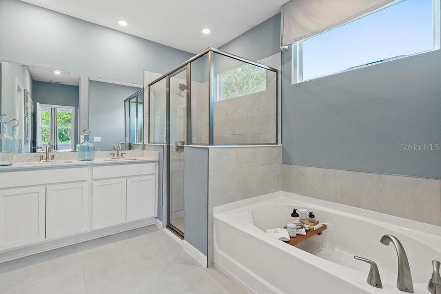 Furnished interior view inside a new home in Seminole Palms, Palm Coast (Image 34).