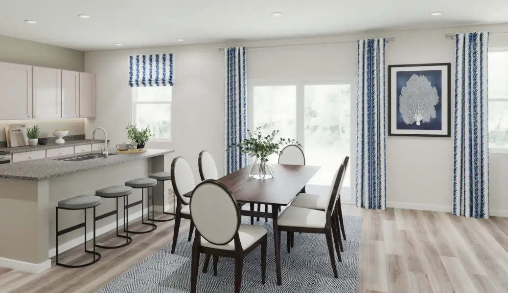 Representative furnished interior of a home built from the The Fenton by Stanley Martin Homes in Bell Meadows, Winnabow (Image 6).