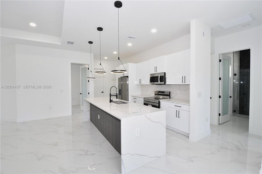 Furnished interior view inside a new home in , Lehigh Acres (Image 5).