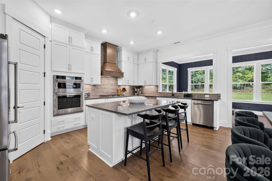 Furnished interior view inside a new home in , Huntersville (Image 27).