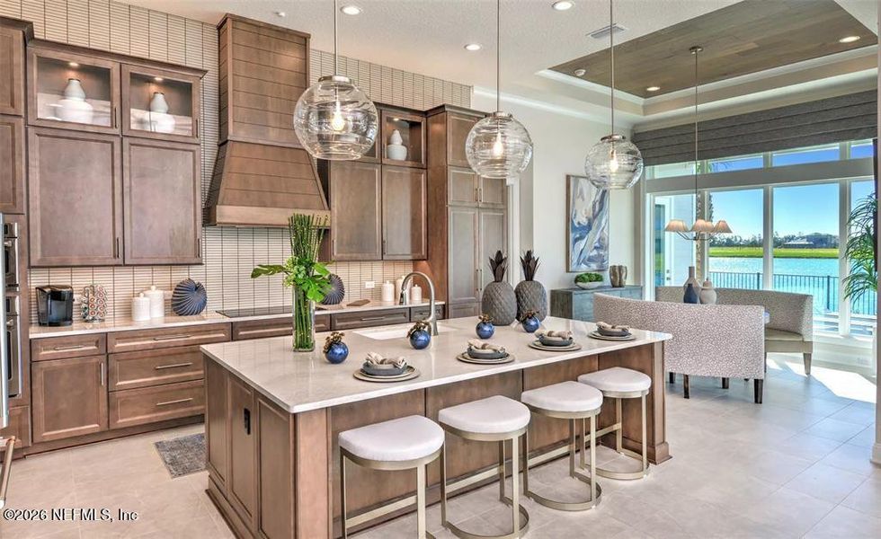 Furnished interior view inside a new home in , Fernandina Beach (Image 7). Furnished interior view inside a new home in , Fernandina Beach (Image 7).