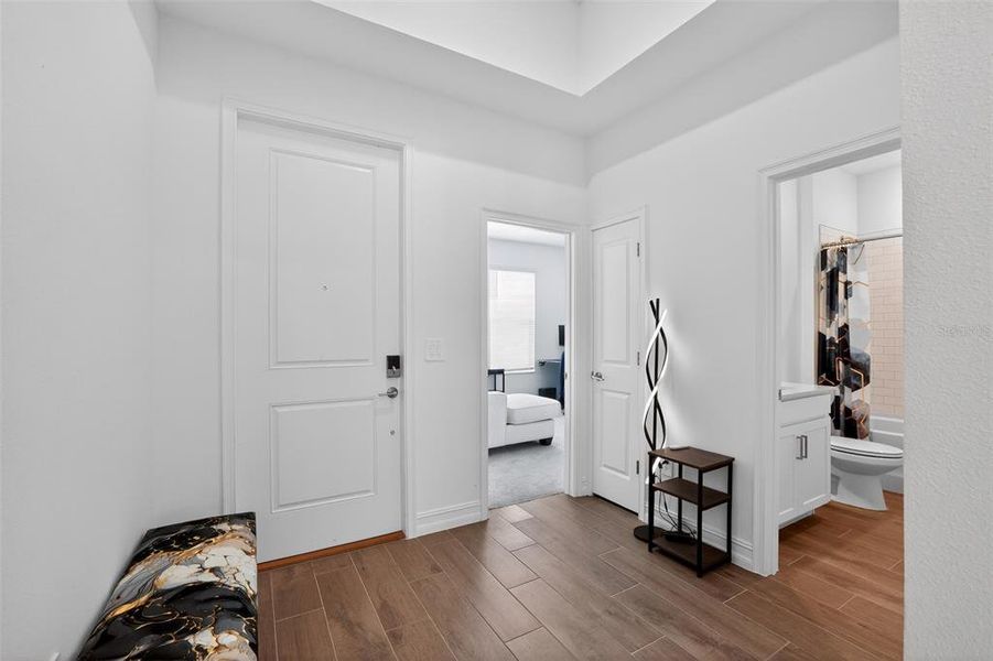 Furnished interior view inside a new home in Stonegate Preserve, Palmetto (Image 15).