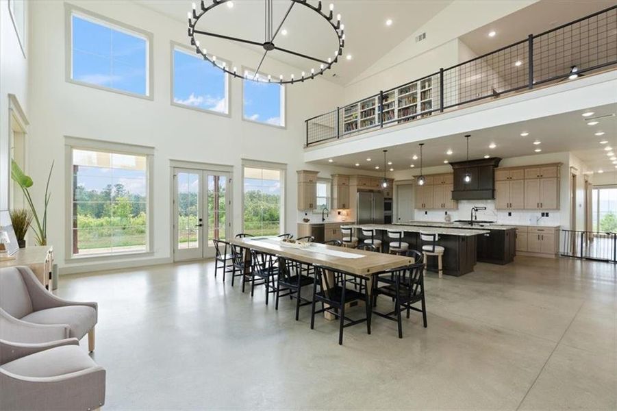 Furnished interior view inside a new home in , Lyerly (Image 20). Furnished interior view inside a new home in , Lyerly (Image 20).