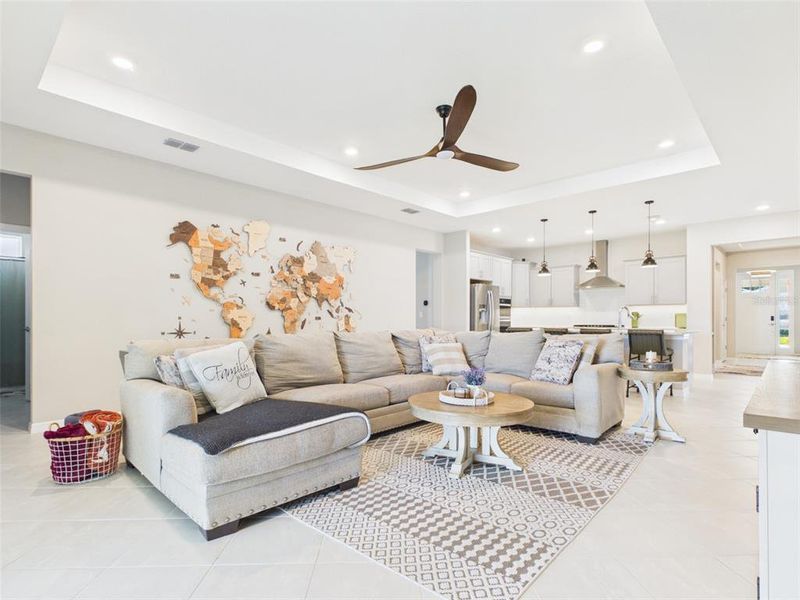 Furnished interior view inside a new home in , Ocala (Image 12).