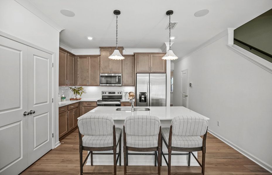 Representative furnished interior of a home built from the Landis by Pulte Homes in Mallard Park, Charlotte (Image 17).