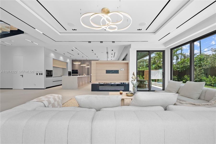 Furnished interior view inside a new home in , Fort Lauderdale (Image 15).