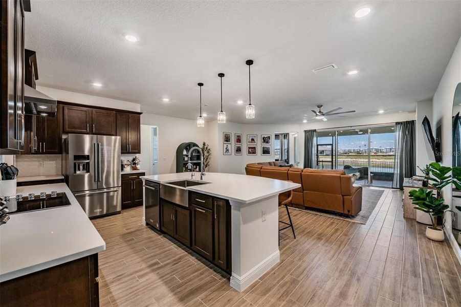 Furnished interior view inside a new home in , Parrish (Image 13).