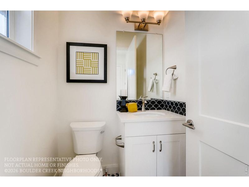 Furnished interior view inside a new home in , Boulder (Image 17). Furnished interior view inside a new home in , Boulder (Image 17).