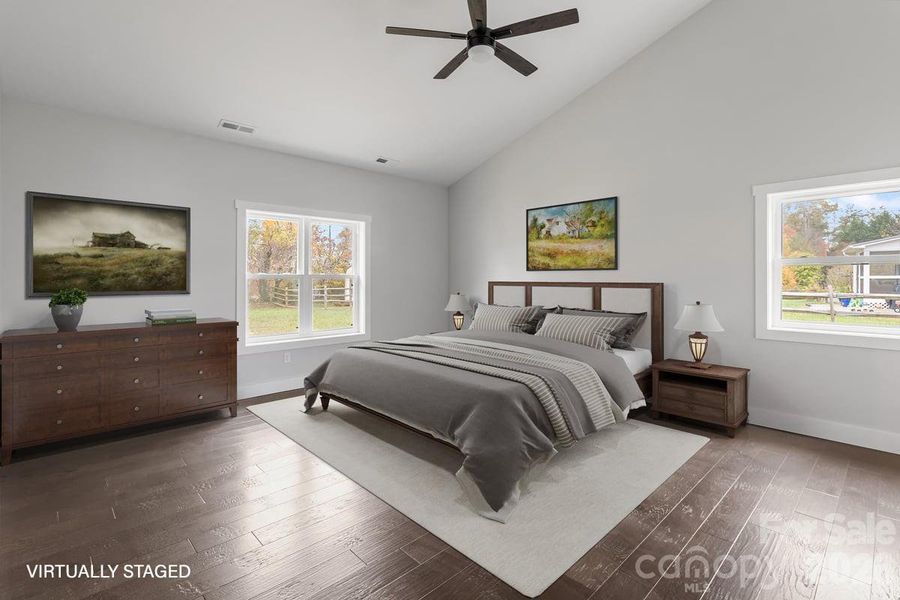 Furnished interior view inside a new home in , Mars Hill (Image 7).