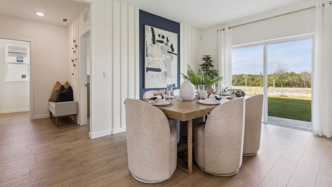 Furnished interior view inside a new home in Crossroads at Kelly Park, Apopka (Image 7).