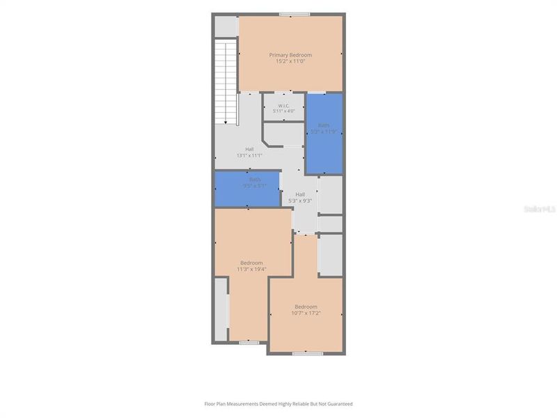 2D floor plan layout of this home in , Wimauma, FL (Image 5).
