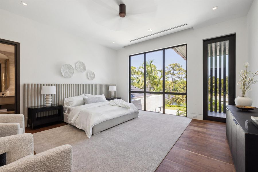 Furnished interior view inside a new home in , Jupiter (Image 46).
