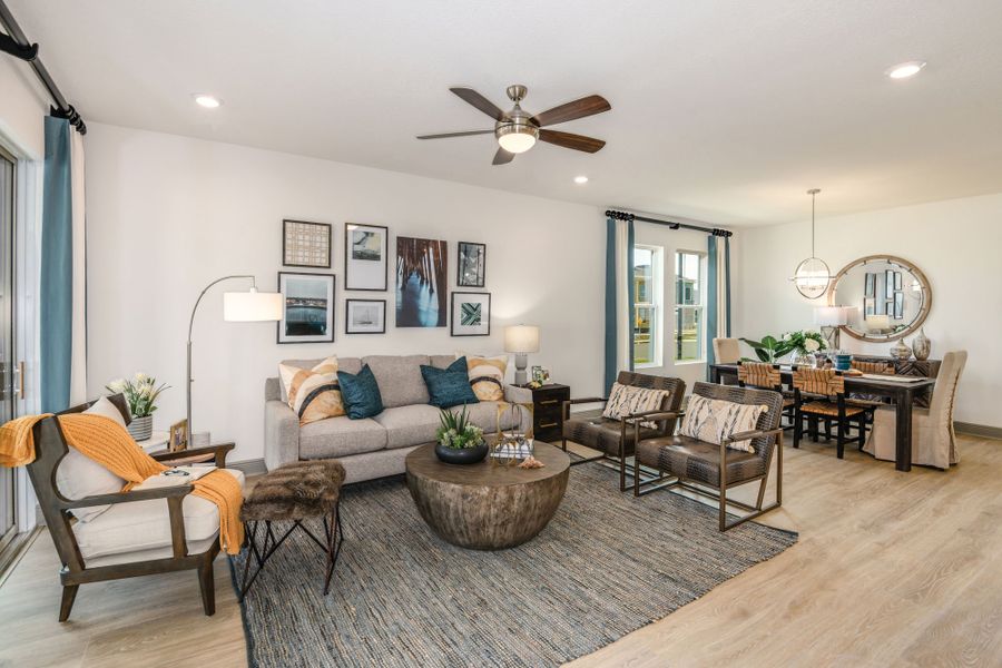 The Mapleton - Living Room The Mapleton - Living Room