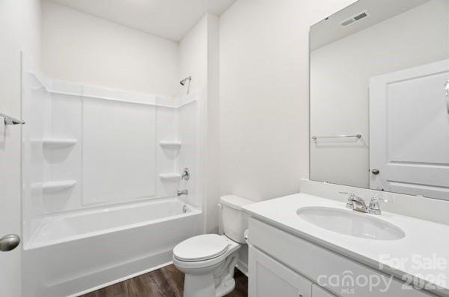 Furnished interior view inside a new home in Secrest Commons, Monroe (Image 15).