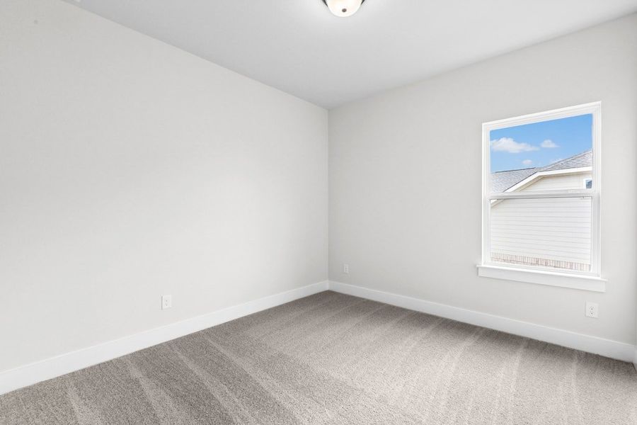 Spacious, unfurnished interior of a new home in Blackhawk, Pflugerville (Image 31).