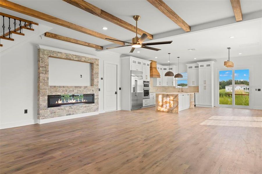 Furnished interior view inside a new home in , Safety Harbor (Image 19).