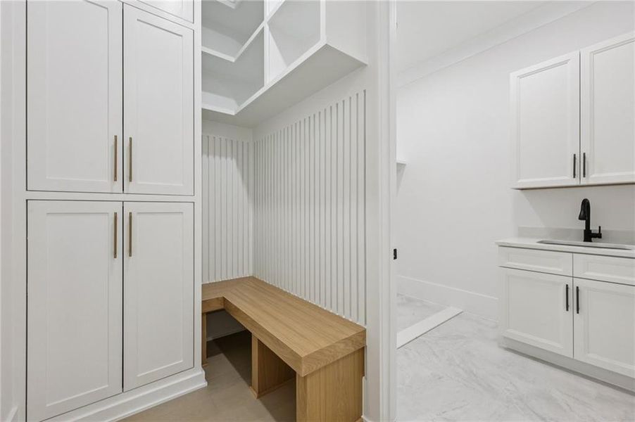 Furnished interior view inside a new home in , Buford (Image 17).