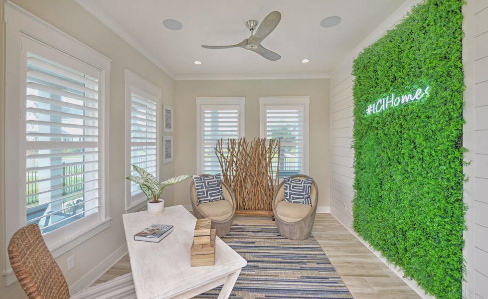 Furnished interior view inside a new home in Seven Pines, Jacksonville (Image 9).