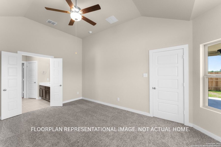 Spacious, unfurnished interior of a new home in Paloma Park, Converse (Image 24). Spacious, unfurnished interior of a new home in Paloma Park, Converse (Image 24).