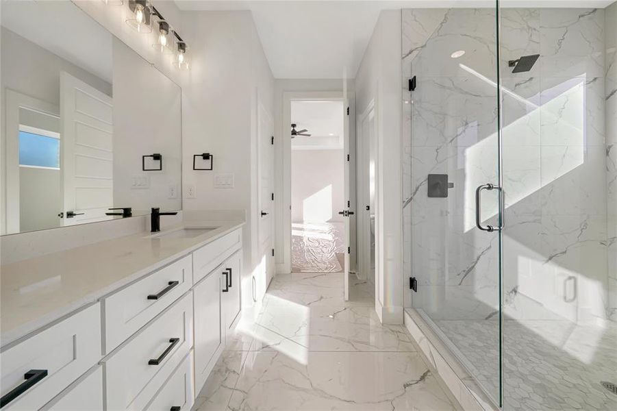 Furnished interior view inside a new home in , Garland (Image 5).