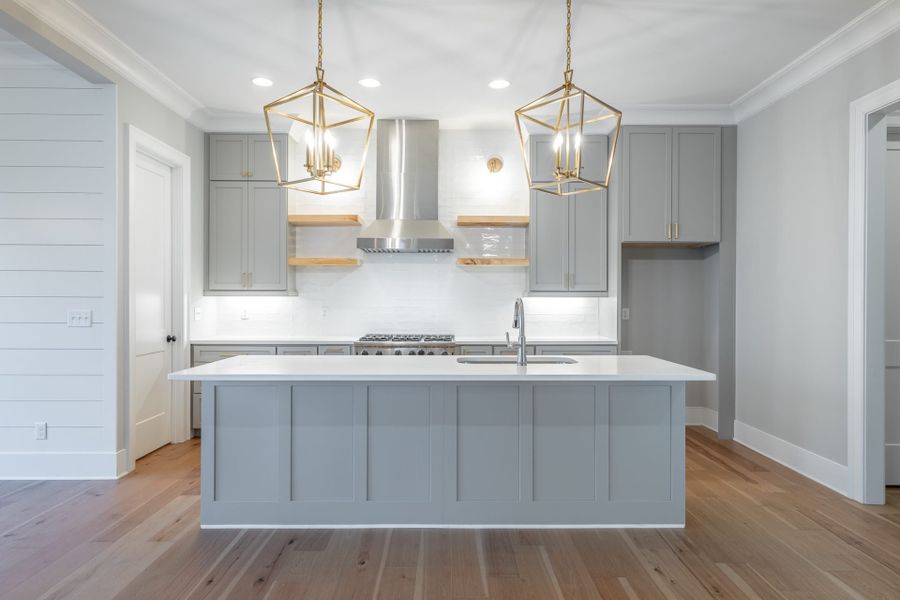 Representative furnished interior of a home built from the Carolina B by Riverstone Construction, LLC in Pine Ridge, Soddy-Daisy (Image 8).