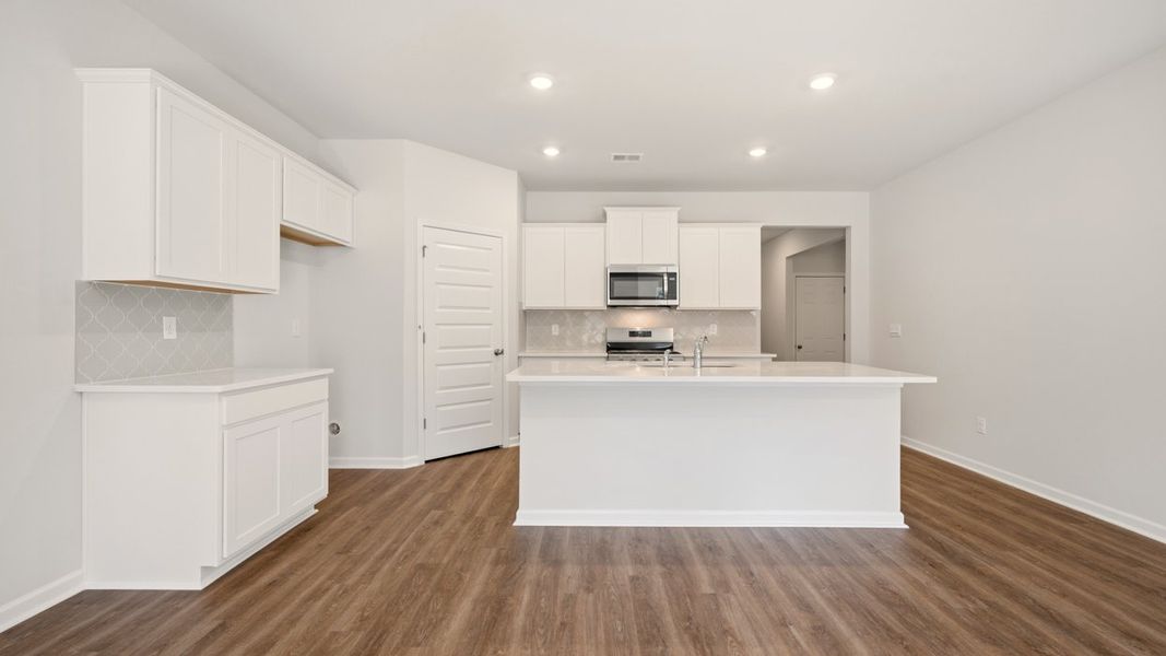 Furnished interior view inside a new home in The Reserve at Calcutta, Stockbridge (Image 6).