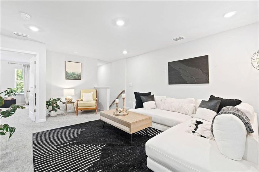 Furnished interior view inside a new home in , Mableton (Image 24).