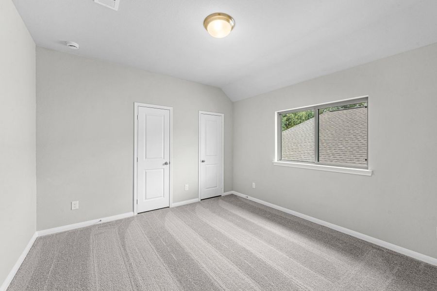 Additional secondary/guest bedroom upstairs.