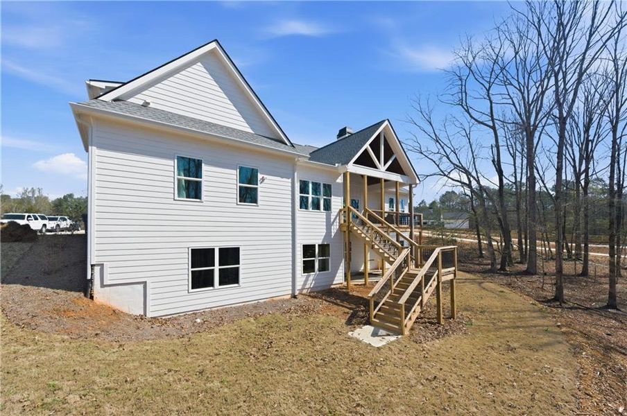 Exterior details and patio area of a home in , Ball Ground (Image 20). Exterior details and patio area of a home in , Ball Ground (Image 20).