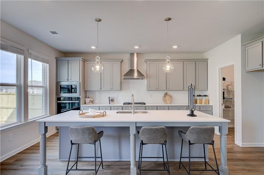 Furnished interior view inside a new home in Burchwood, Stockbridge (Image 5).