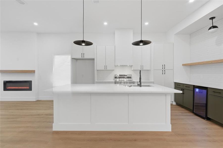 Furnished interior view inside a new home in , Dallas (Image 3). Furnished interior view inside a new home in , Dallas (Image 3).