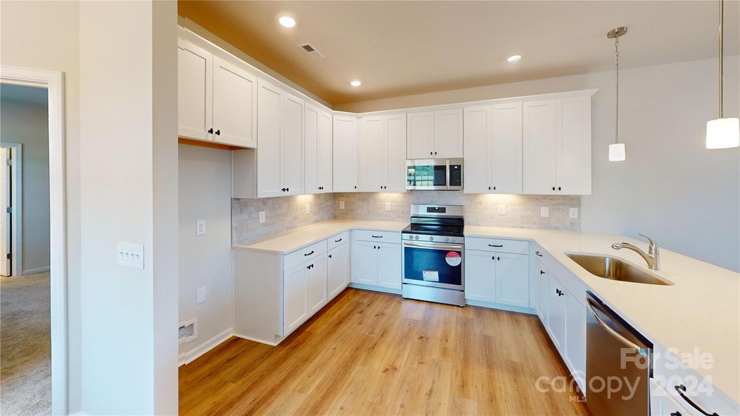 Beautiful modern kitchen(photo is representative)